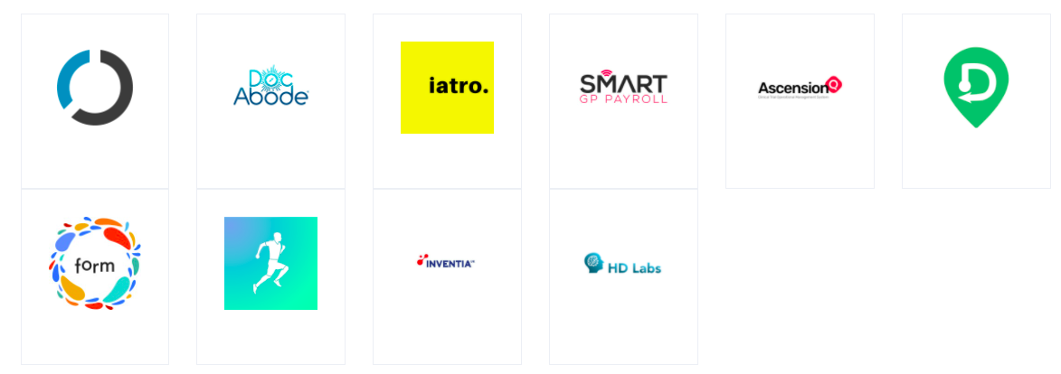 Techcelerate HealthTech Cluster Members