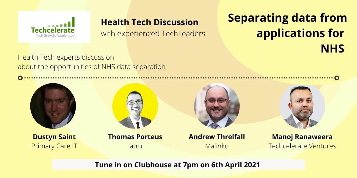 Techcelerate Health Tech Cluster Discussion